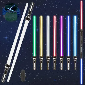 7 spalvų RGB žaislas lazerinis kardas vaikams žaislas lightsaber lightsaber ištraukiama lightsaber vaikų dovanų