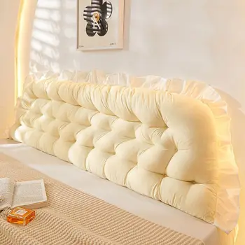 Lovos pagalvėlė minkštas krepšys lovos pagalvę bendrabutyje skaityti didelių atlošo pagalvėlė miegamoji sofa juosmens pagalvė