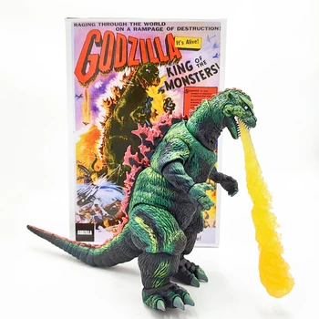 NECA 1956 Godzilla Pav Anime PVC Gojira Veiksmų Skaičius, 18cm Modelio Surinkimo Žaislai, Dovanos Vaikams